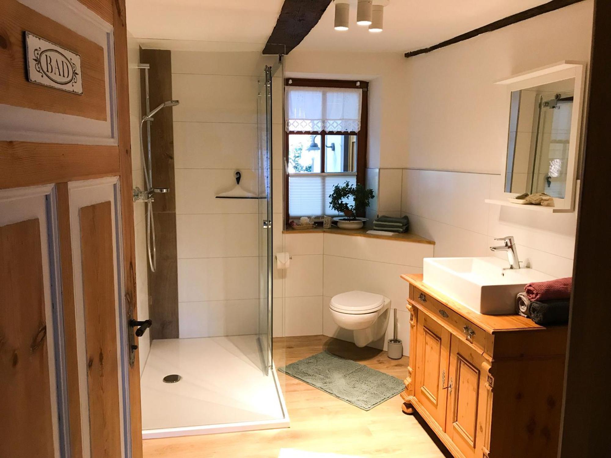 Fachwerktraum Im Hof Apartment Alheim Bagian luar foto